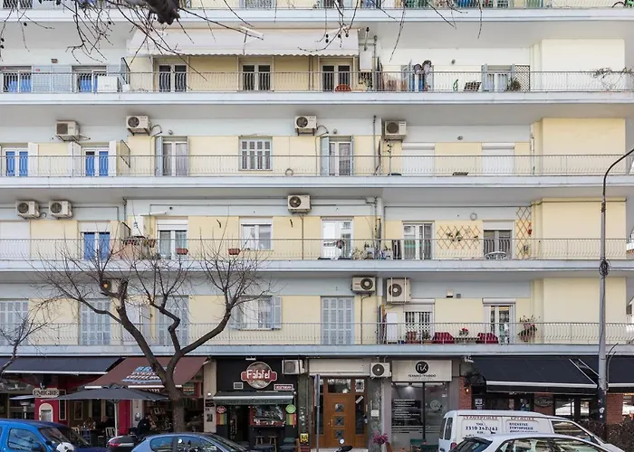 Beourguest#1 Bright 公寓 塞萨洛尼基